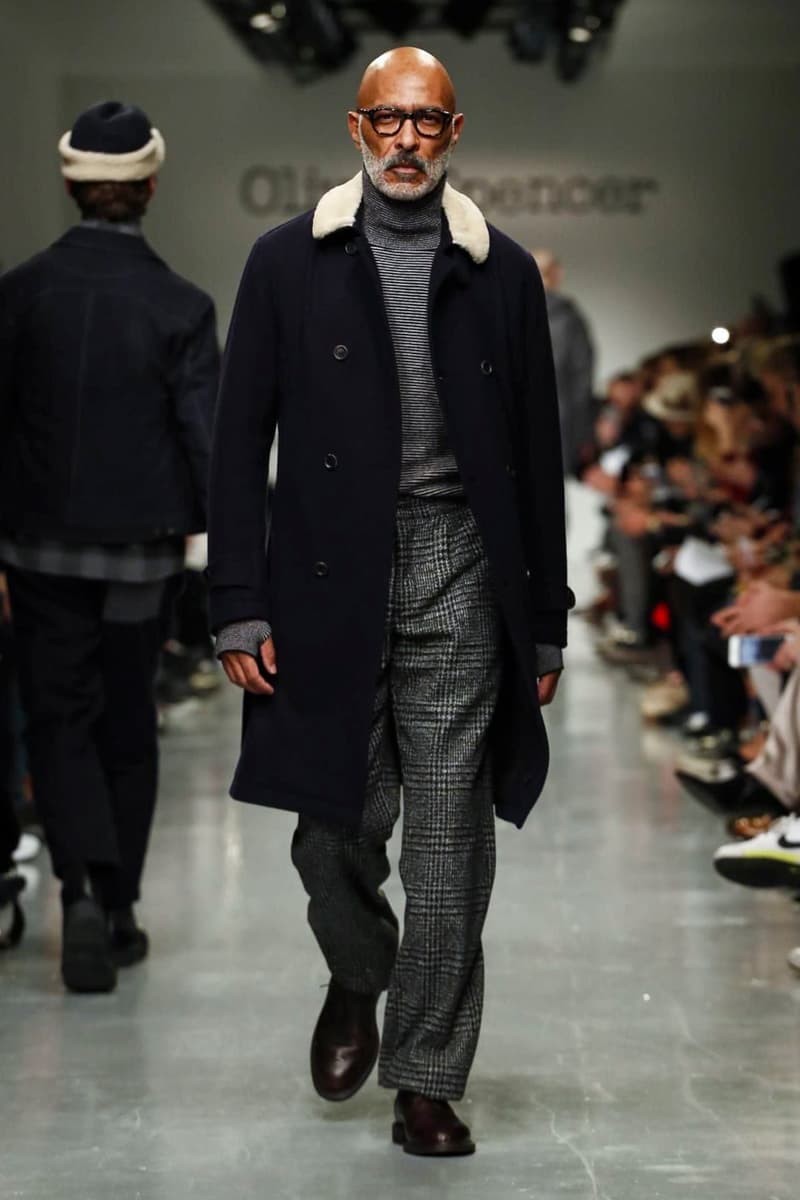 Oliver Spencer 2017 Fall Winter Collection Runway Show London Fashion Week Men's