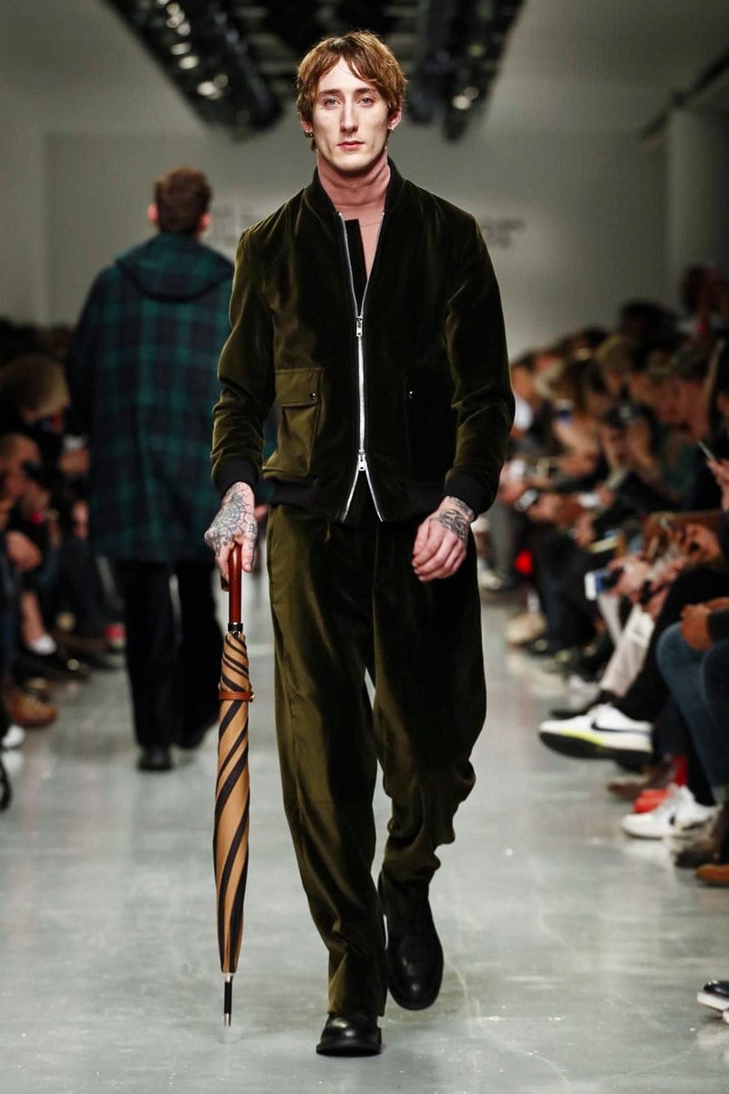 Oliver Spencer 2017 Fall Winter Collection Runway Show London Fashion Week Men's