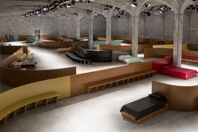 OMA AMO Prada 2017 Fall Winter Runway Show Domestic Interior