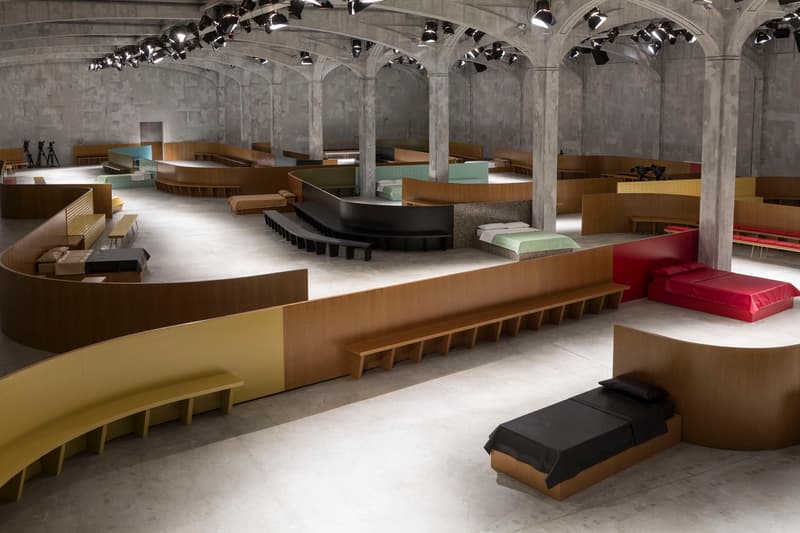 OMA AMO Prada 2017 Fall Winter Runway Show Domestic Interior
