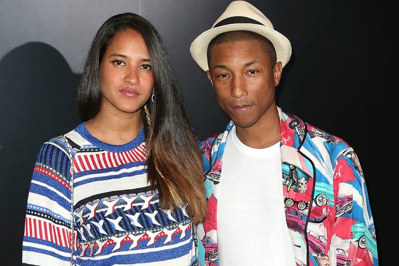 Pharrell Williams Triplets Helen Lasichanh