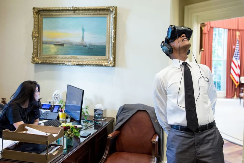 President Barack Obama Gives Us a Virtual Reality Tour of The White House