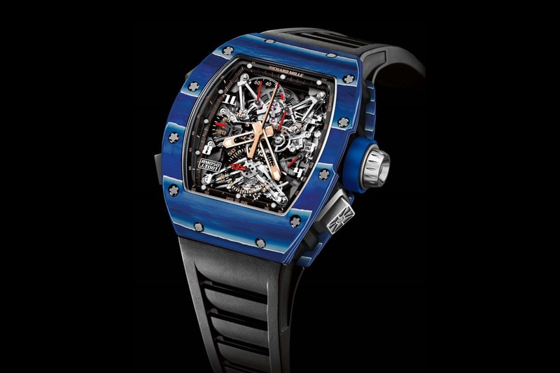 Richard Mille Blue Quartz TPT Jean Todt Tribute Watch Collection 11-03 050 056
