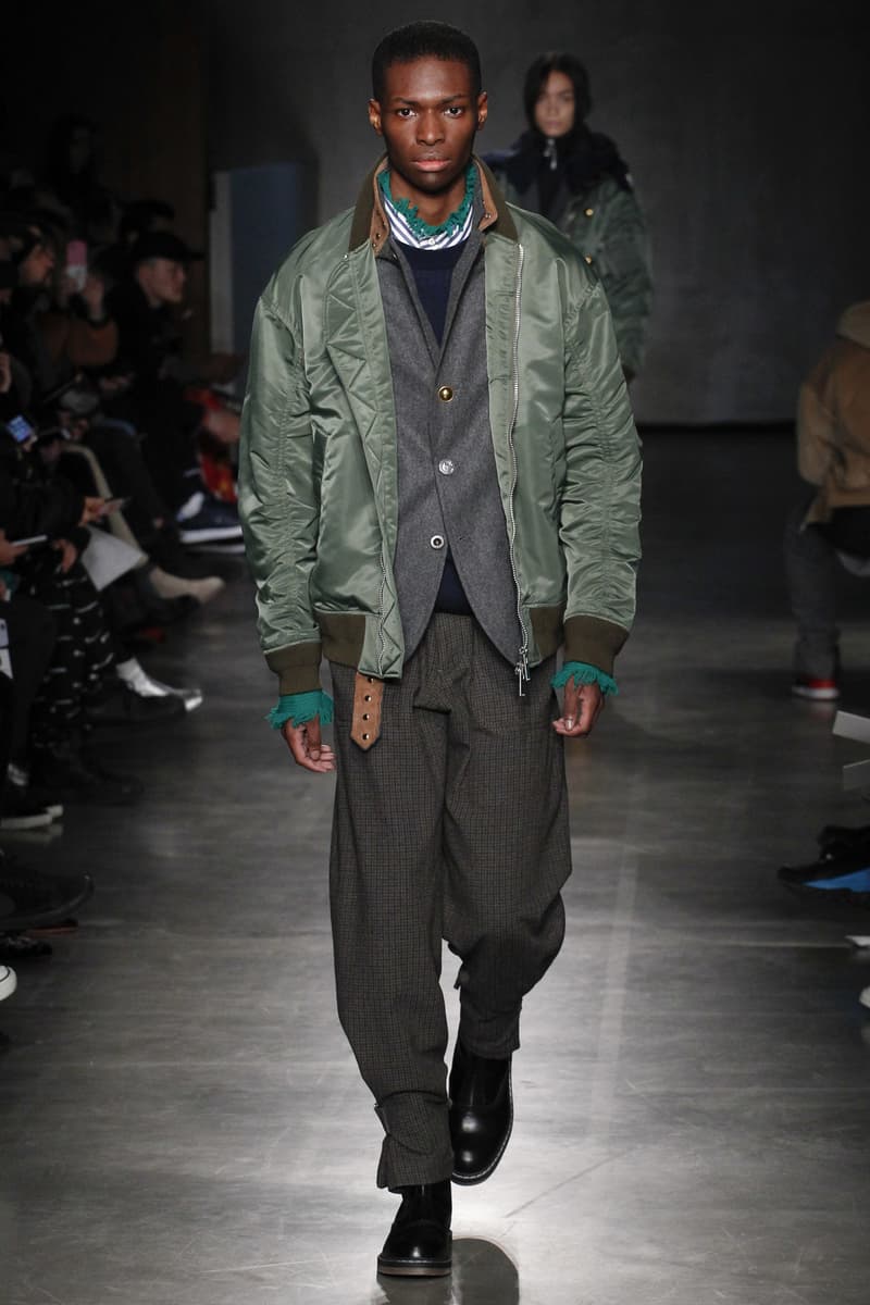 sacai The North Face 2017 Fall Winter Collection Paris Fashion Week Mens