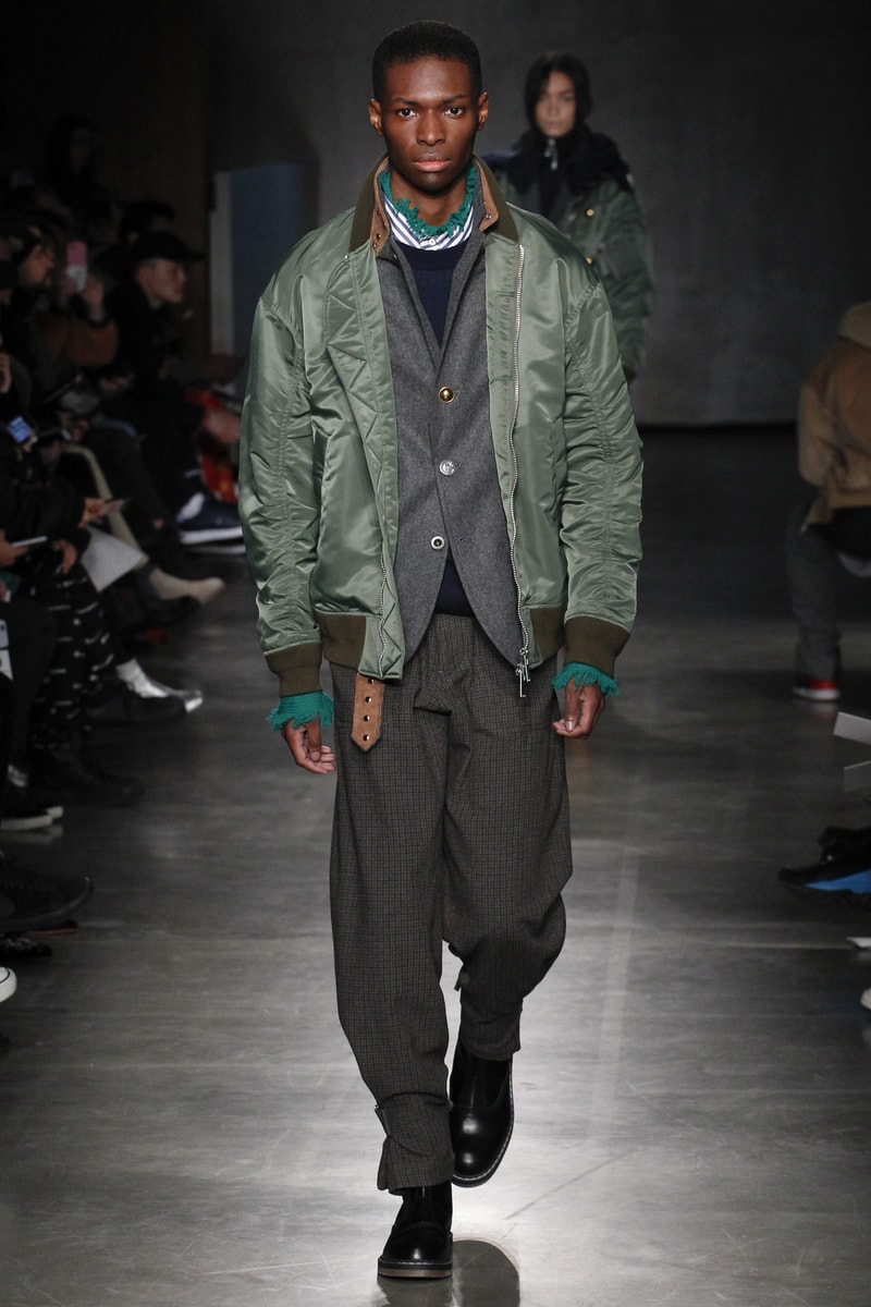 sacai The North Face 2017 Fall Winter Collection Paris Fashion Week Mens