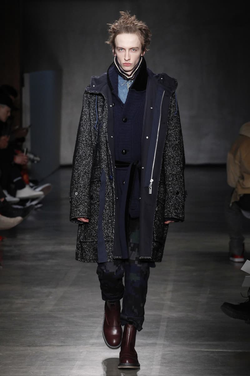 sacai The North Face 2017 Fall Winter Collection Paris Fashion Week Mens