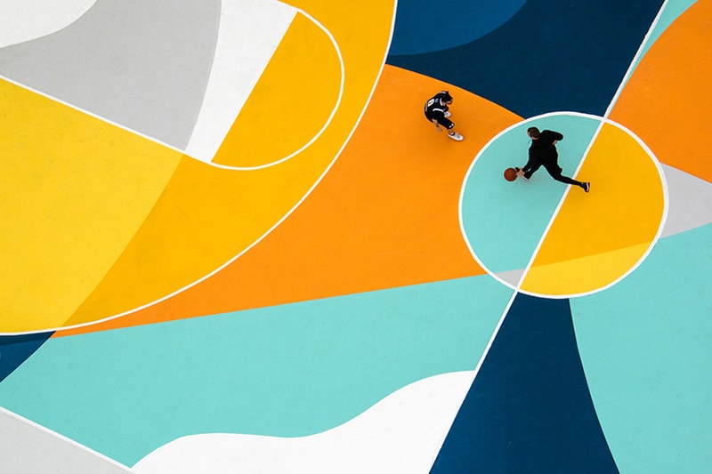Gue Basketball Court Transformation Italy