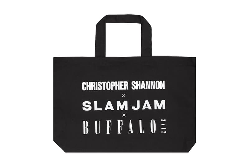 Slam Jam Buffalo Zine Christopher Shannon Capsule Collection