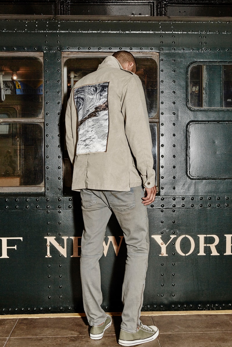 Stonefeather 2017 Spring Summer Lookbook Abandoned New York Subway