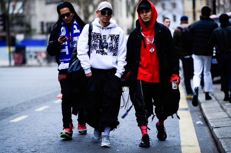 Streetsnaps: London Fashion Week Men's Day 1 HYPEBEAST Fashion Streewear Sneakers England United Kingdom Photography