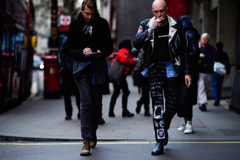 Streetsnaps: London Fashion Week Men's Day 1 HYPEBEAST Fashion Streewear Sneakers England United Kingdom Photography