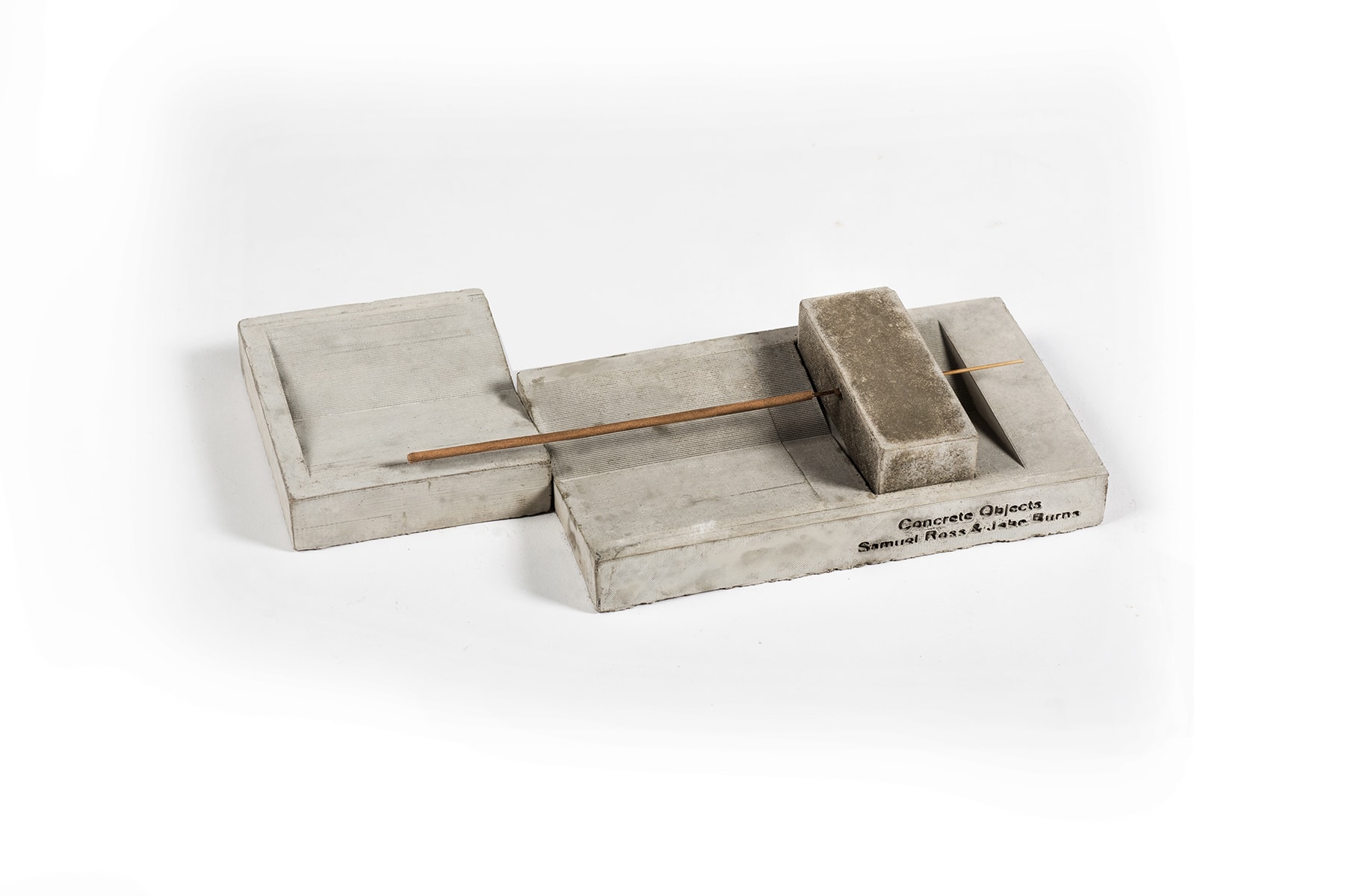 A-COLD-WALL* Samuel Ross Jobe Burns Concrete Objects Incense Cement Cup Holder