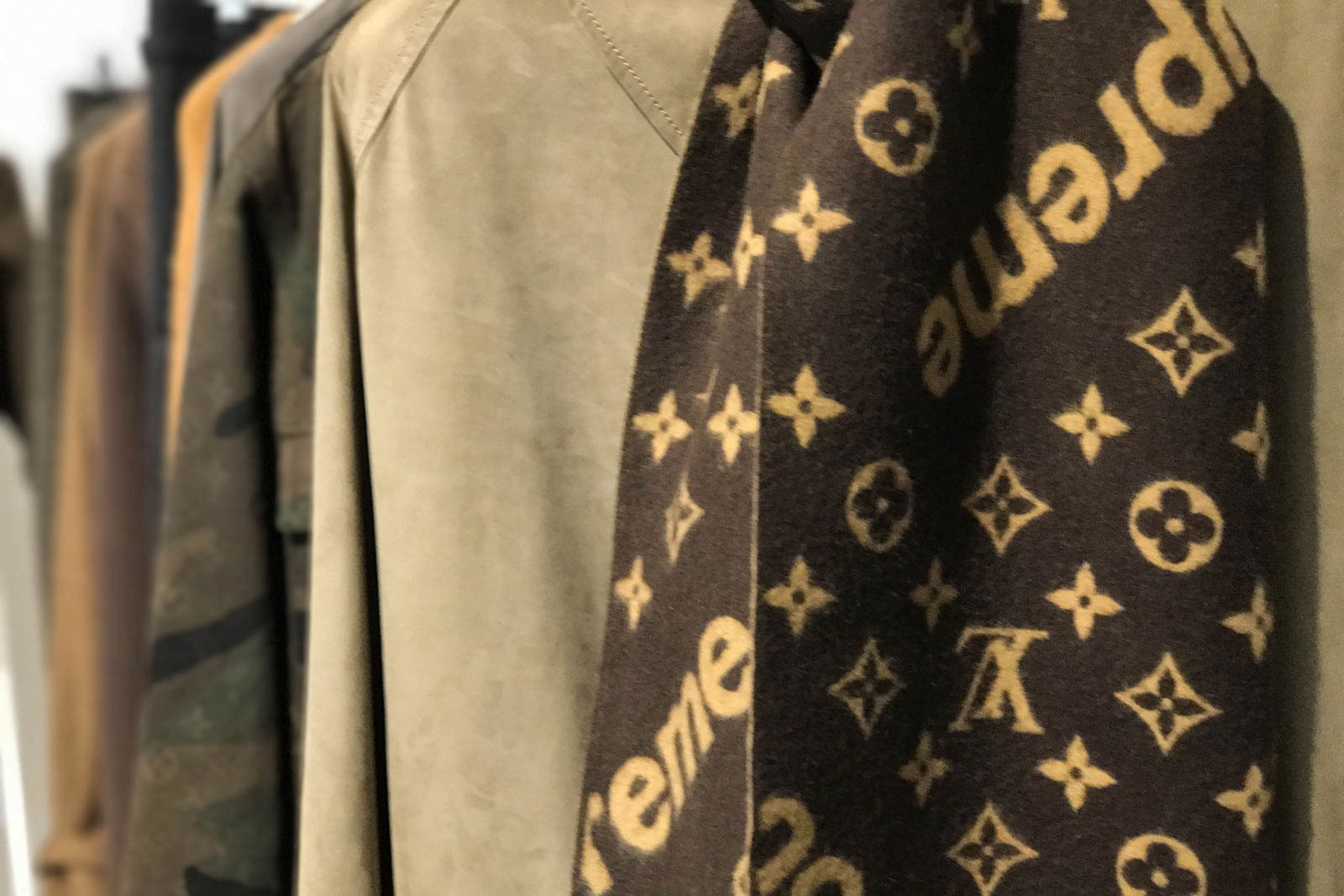 Supreme x Louis Vuitton 2017 Fall/Winter Closer Look Showroom