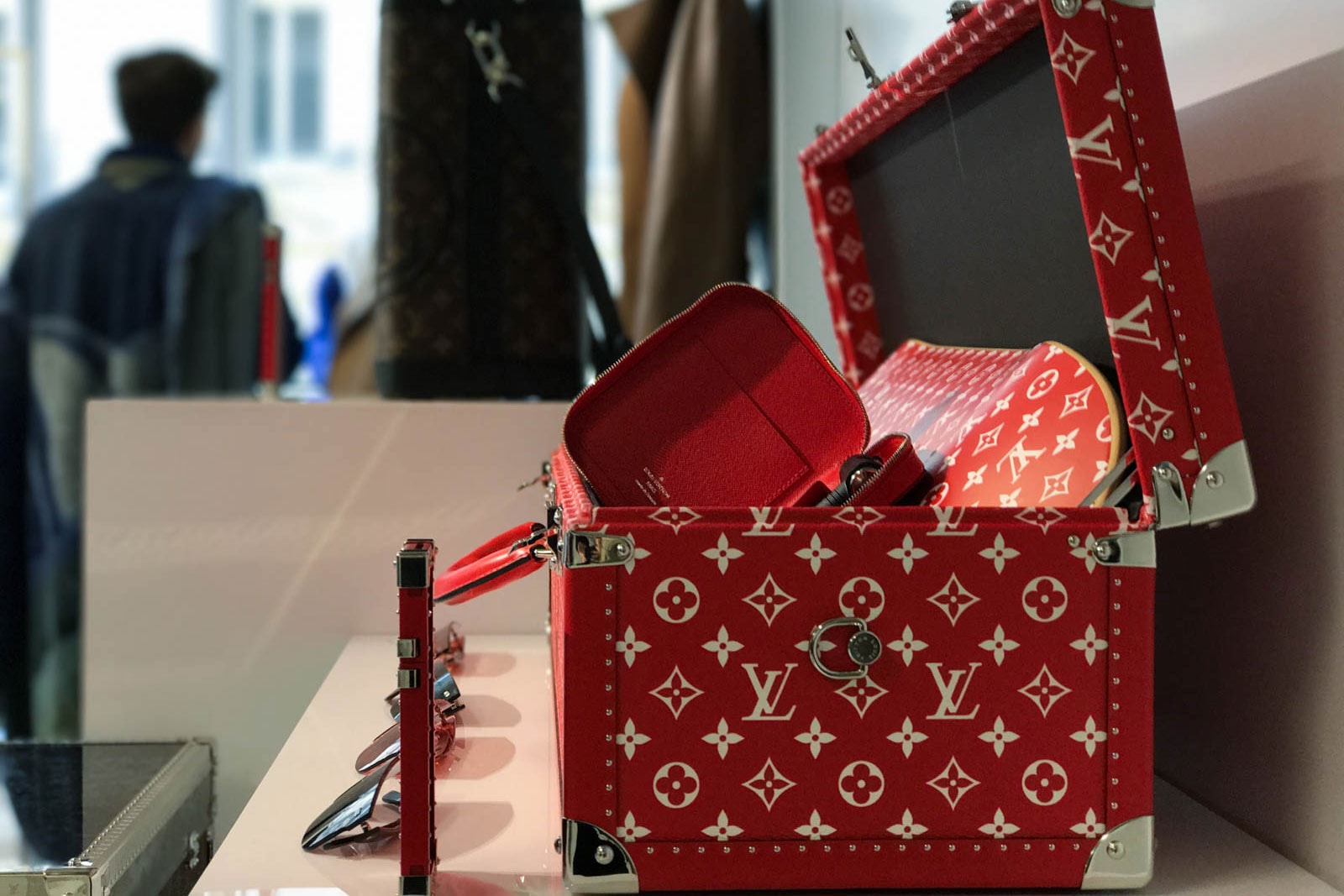 Supreme x Louis Vuitton 2017 Fall/Winter Closer Look Showroom