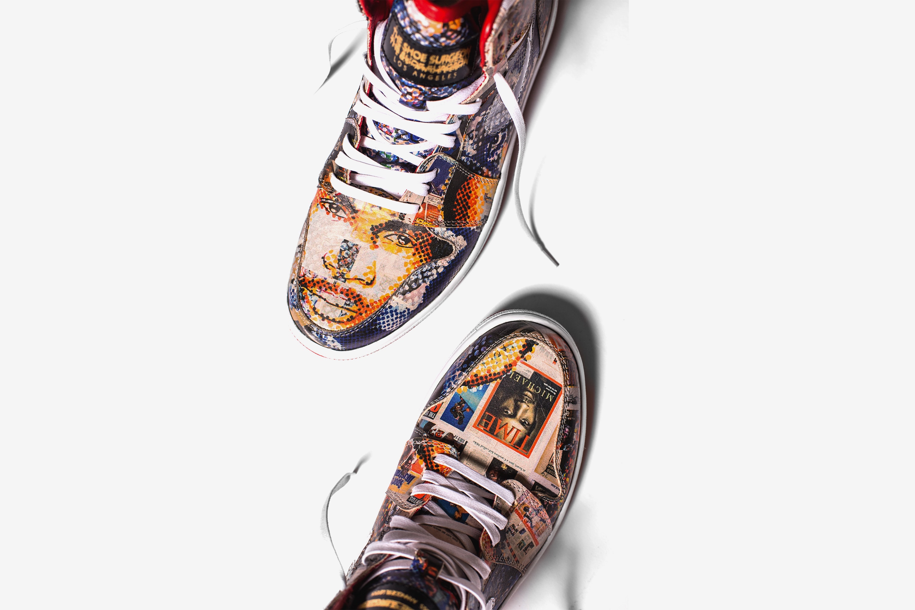 The Shoe Surgeon Art Inspired Air Jordan 1 Gillean Clark