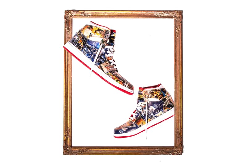 The Shoe Surgeon Art Inspired Air Jordan 1 Gillean Clark