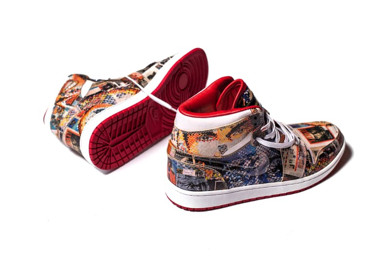 The Shoe Surgeon Art Inspired Air Jordan 1 Gillean Clark