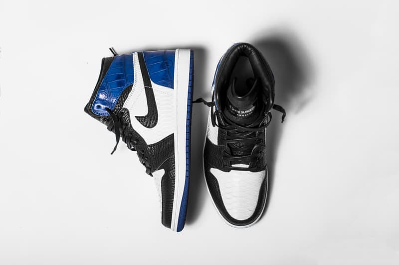 The Shoe Surgeon fragment design x Air Jordan 1 Brandon LaFell Nike