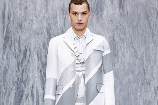 Thom Browne's 2017 Spring/Summer Lookbook Sees a Whimsical Array of Pastel Pieces