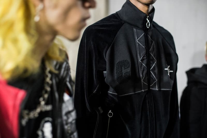 Tim Coppens Pitti Uomo 91 Presentation Backstage