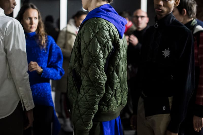 Tim Coppens Pitti Uomo 91 Presentation Backstage