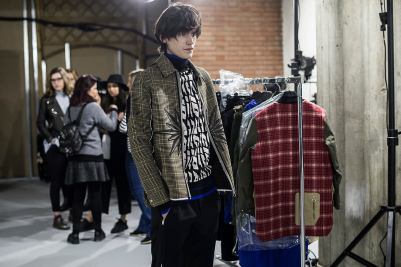 Tim Coppens Pitti Uomo 91 Presentation Backstage