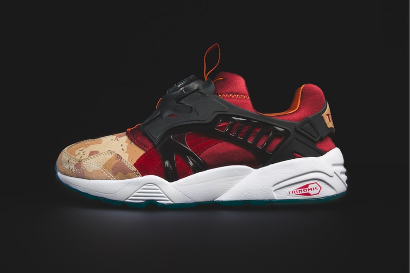 Titolo x atmos x PUMA Disc Blaze "Desert Dusk" Sneakers
