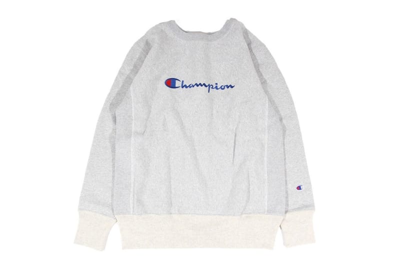 champion reverse weave crew sweater