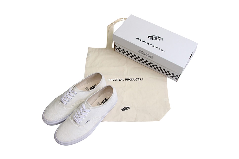 UNIVERSAL PRODUCTS Vans Authentic White Pony Hair