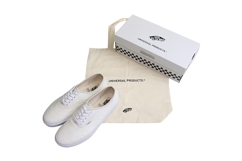 UNIVERSAL PRODUCTS Vans Authentic White Pony Hair