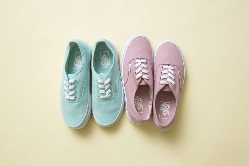 Vans Creates Two Exclusive Pastel-Colored Authentics for BEAUTY & YOUTH