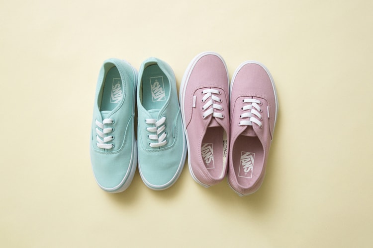 Vans Creates Two Exclusive Pastel-Colored Authentics for BEAUTY & YOUTH