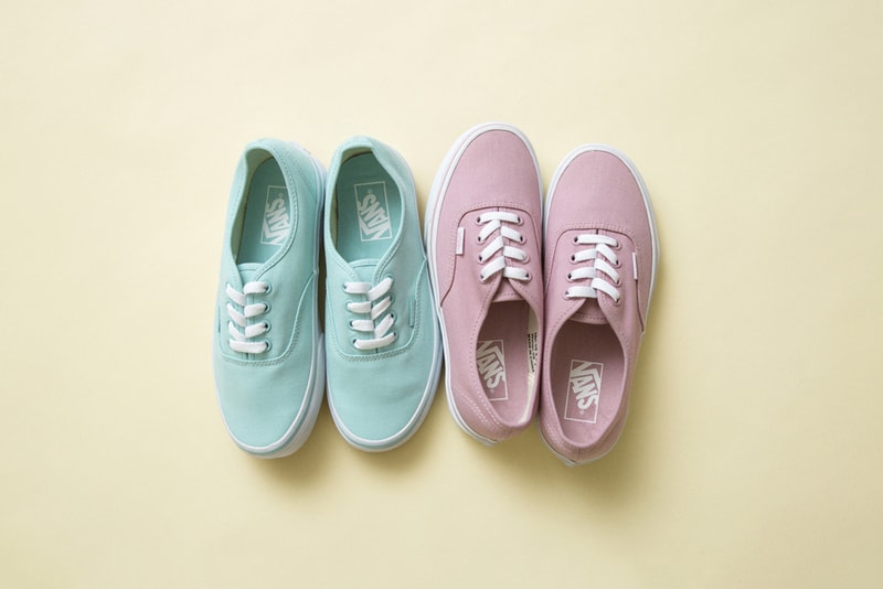 Vans Authentic BEAUTY & YOUTH Green And Pink Colorway