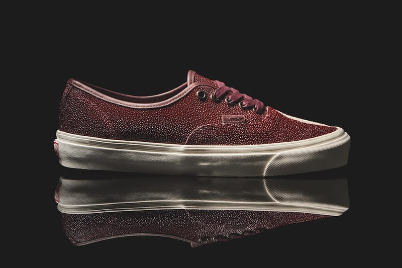 Vault by Vans Wraps the Authentic Silhouette in Premium Stingray Leather