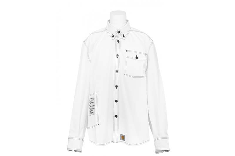 Vetements Carhartt Collab Denim Shirt