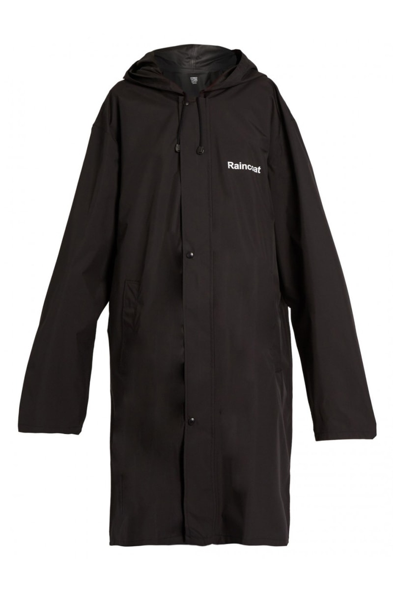 Vetements Excluisve Definition Print Raincoat MATCHESFASHION