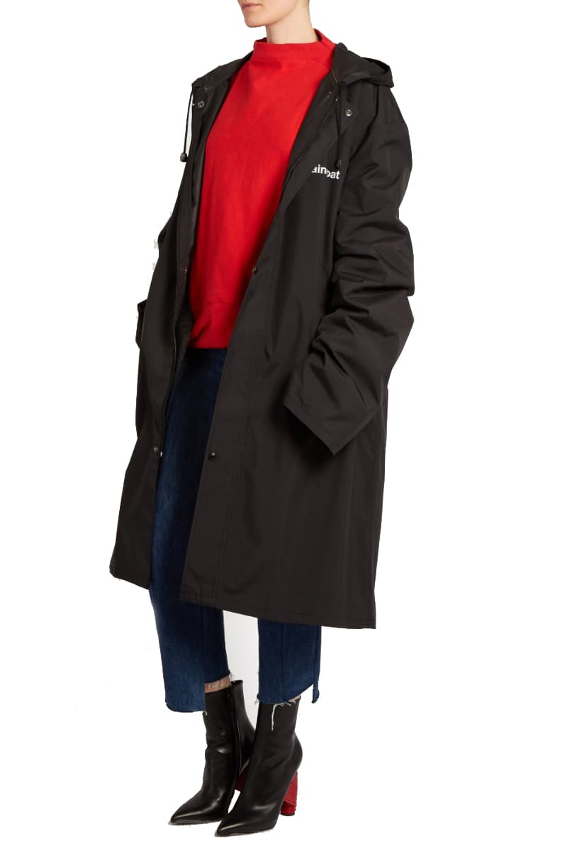 Vetements Excluisve Definition Print Raincoat MATCHESFASHION