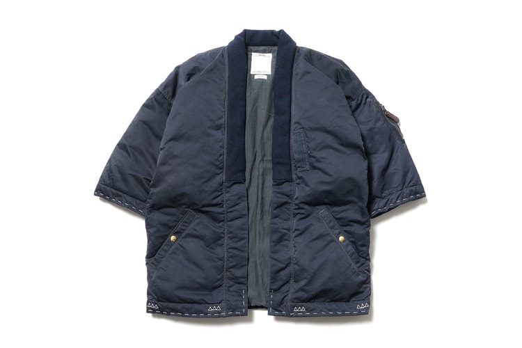 visvim's SANJURO KIMONO DOWN JKT Receives Another Luxurious Treatment