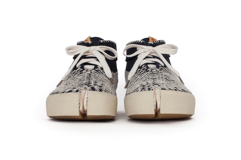 visvim Tabi Shashiko Folk Split Toe Shoe