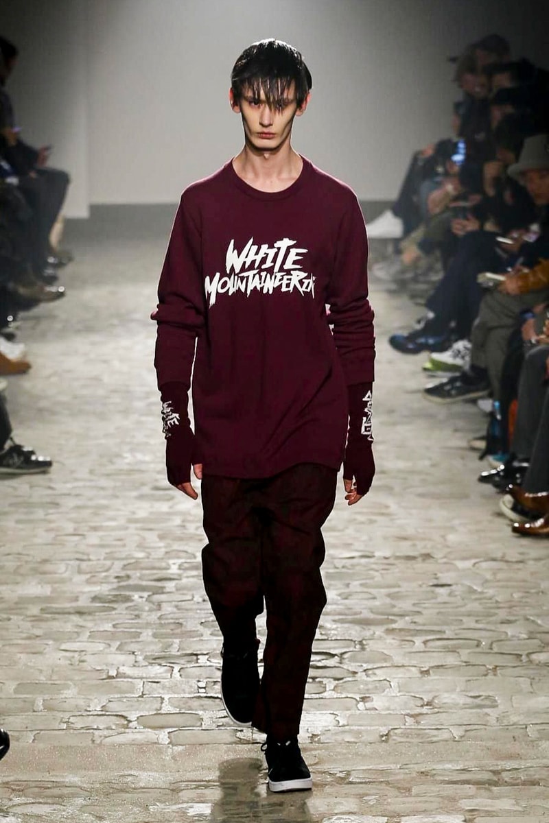 White Mountaineering 2017 Fall Winter Collection Paris Fashion Week Mens