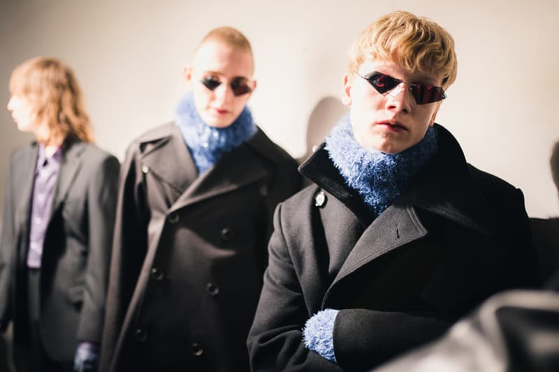 Xander Zhou Backstage LFWM 2017