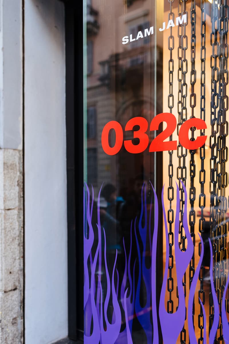 032 Slam Jam Milano Pop-Up Shop