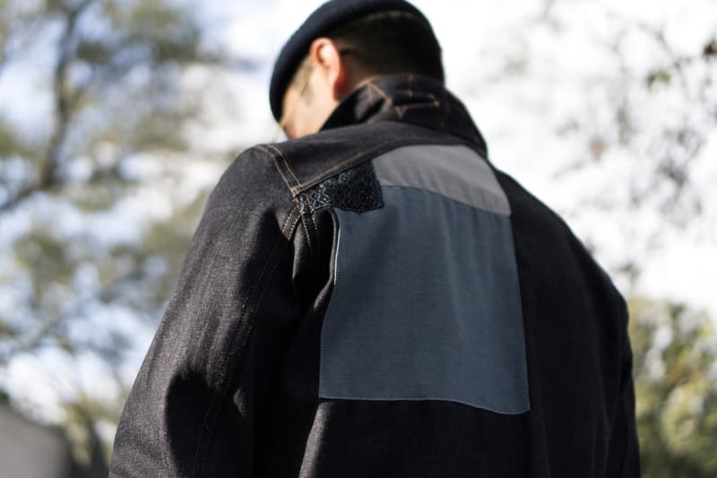 3sixteen x The Class Room Custom Patchwork Type 3s Denim Jacket