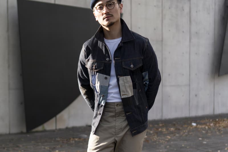 3sixteen x The Class Room Custom Patchwork Type 3s Denim Jacket