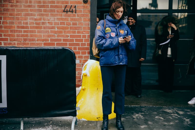 Streetsnaps New York Fashion Week Day 1 adidas Yeezy