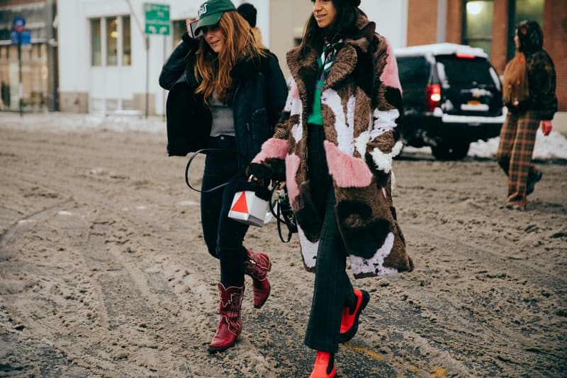 Streetsnaps New York Fashion Week Day 1 adidas Yeezy