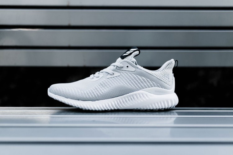 The adidas AlphaBOUNCE Gets a Sleek Gray and White Colorway