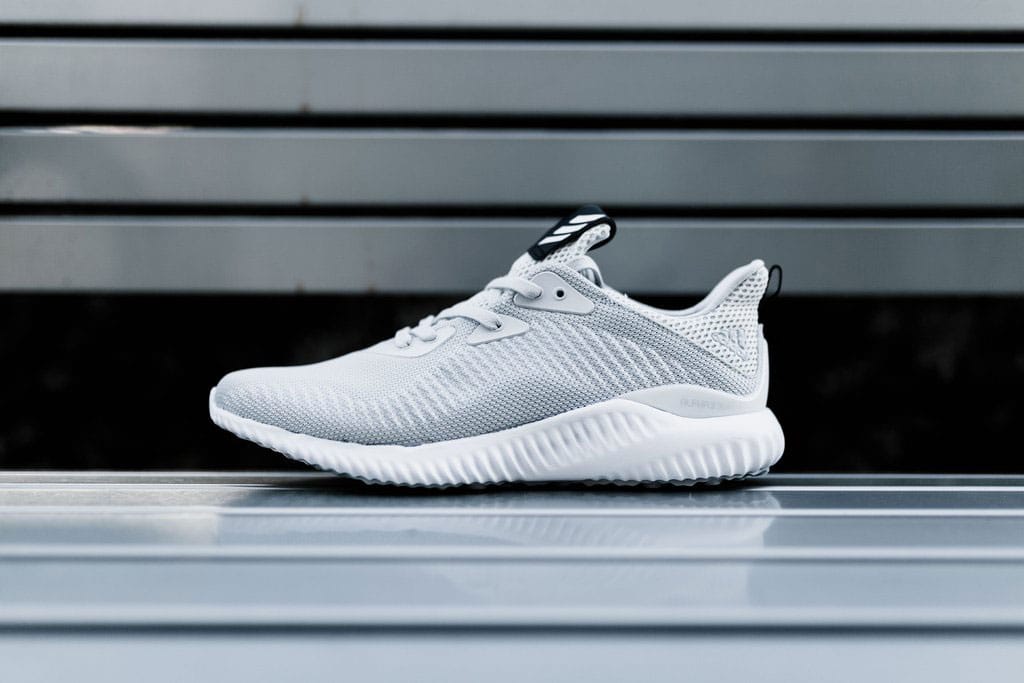 adidas AlphaBOUNCE Sneaker in Gray and 