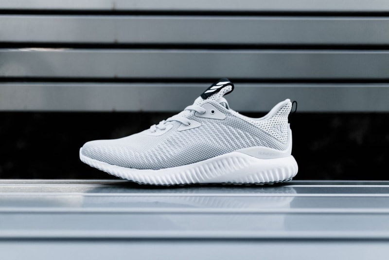 adidas AlphaBOUNCE Sneaker Gray and White streetwear
