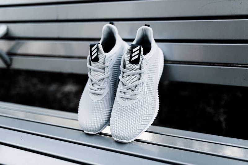 adidas AlphaBOUNCE Sneaker in Gray and White | Hypebeast adidas AlphaBOUNCE Sneaker in Gray and White | Hypebeast